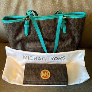 Michel Kors Bag and Wallet